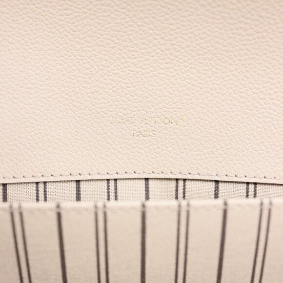 Louis Vuitton  Metis Pochette Empreinte Leather Crossbody Bag Beige - Picture 13 of 14